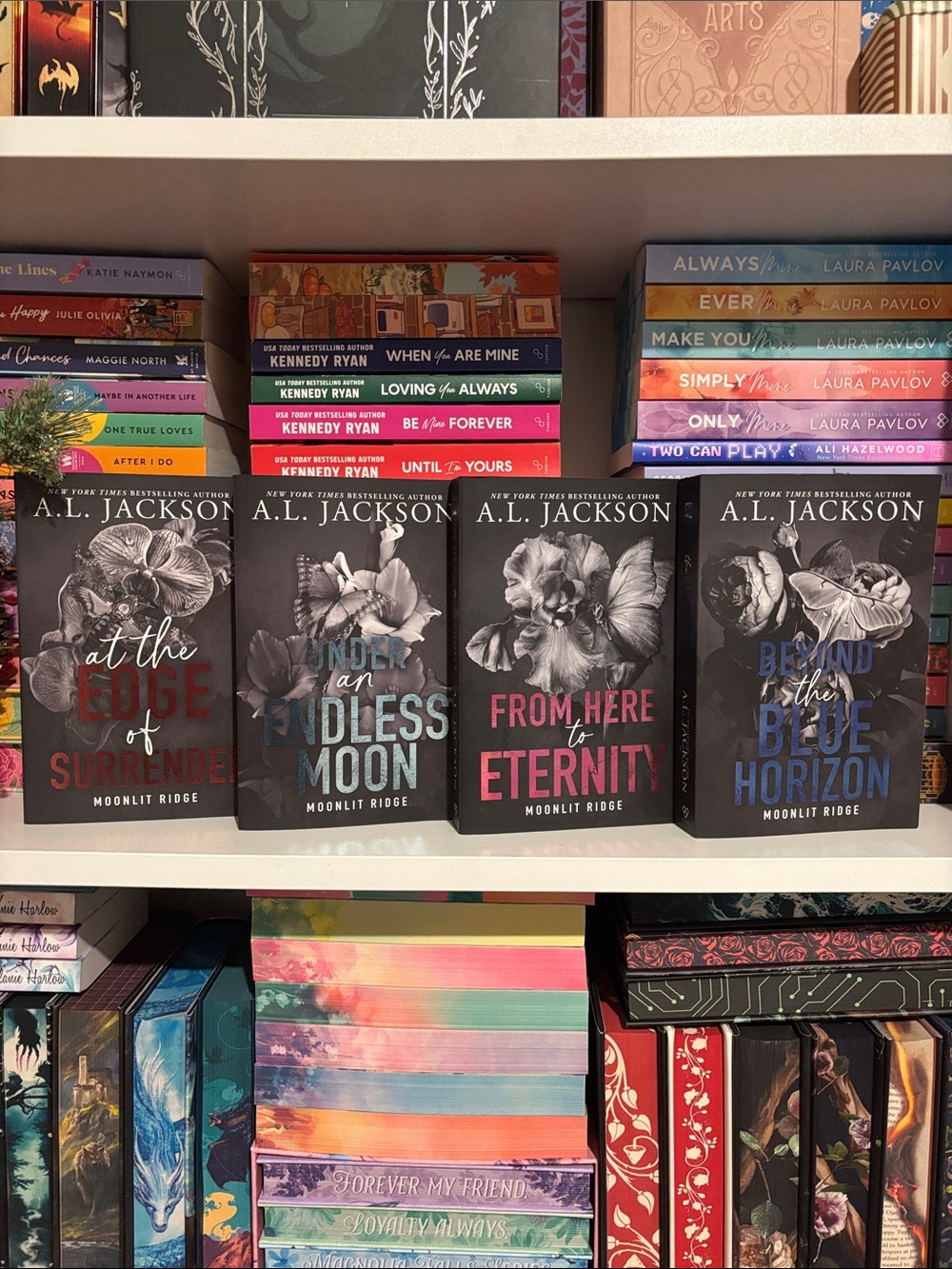 The Moonlit Ridge Series by A.L. Jackson